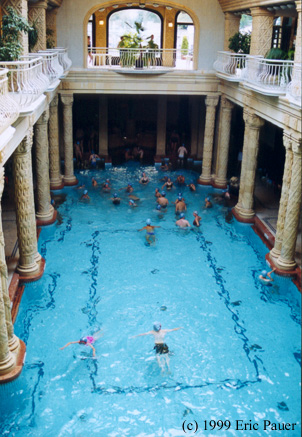 Baths at the Gallert in Budapest